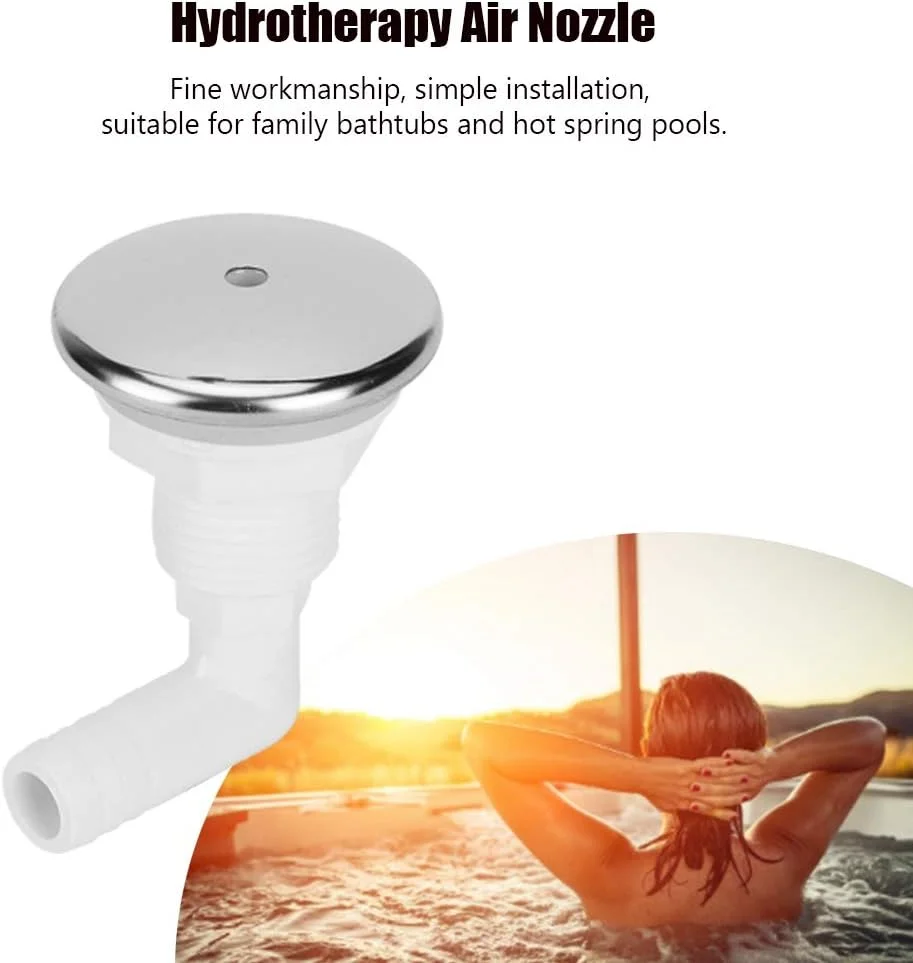 نازل هوای حوضچه فنری، لوازم جانبی نازل هوای 9 سوراخه وان حمام هیدروتراپی استخر فنری نازل هوا برای وان های خانوادگی (4#)