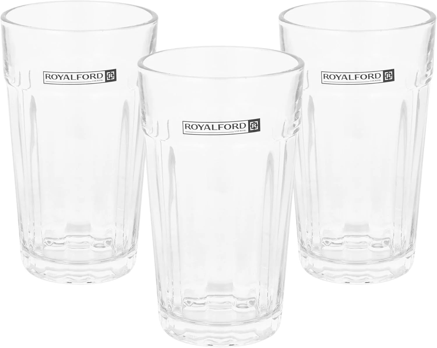 ست لیوان شیشه ای 3 عددی رویال فورد - 330 میلی لیتر ست لیوان شیشه ای 3 عددی رویال فورد - 330 میلی لیتر