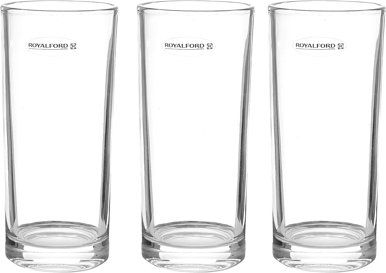 ست لیوان شیشه ای رویال فورد، 3 عددی