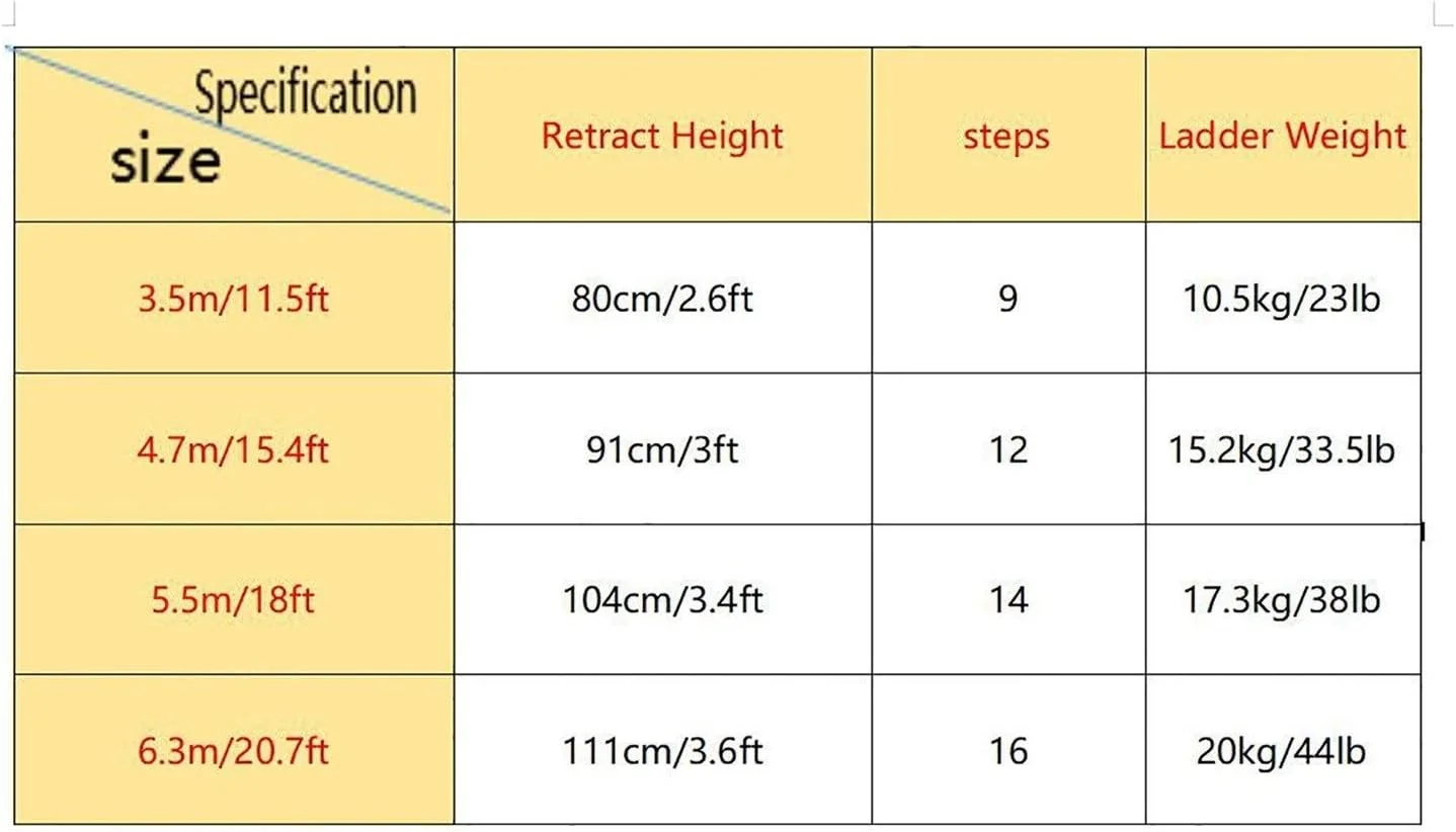 نردبان قایقی آلومینیومی تاشو، با قلاب و میله تثبیت کننده و چرخ، نردبان تلسکوپی بلند چند منظوره، نردبان کشویی قابل حمل بلند (اندازه: 7 متر / 23 فوت) نردبان قایقی آلومینیومی تاشو، با قلاب و میله تثبیت کننده و چرخ، نردبان تلسکوپی بلند چند منظوره، نردبان کشویی قابل حمل بلند (اندازه: 7 متر / 23 فوت)