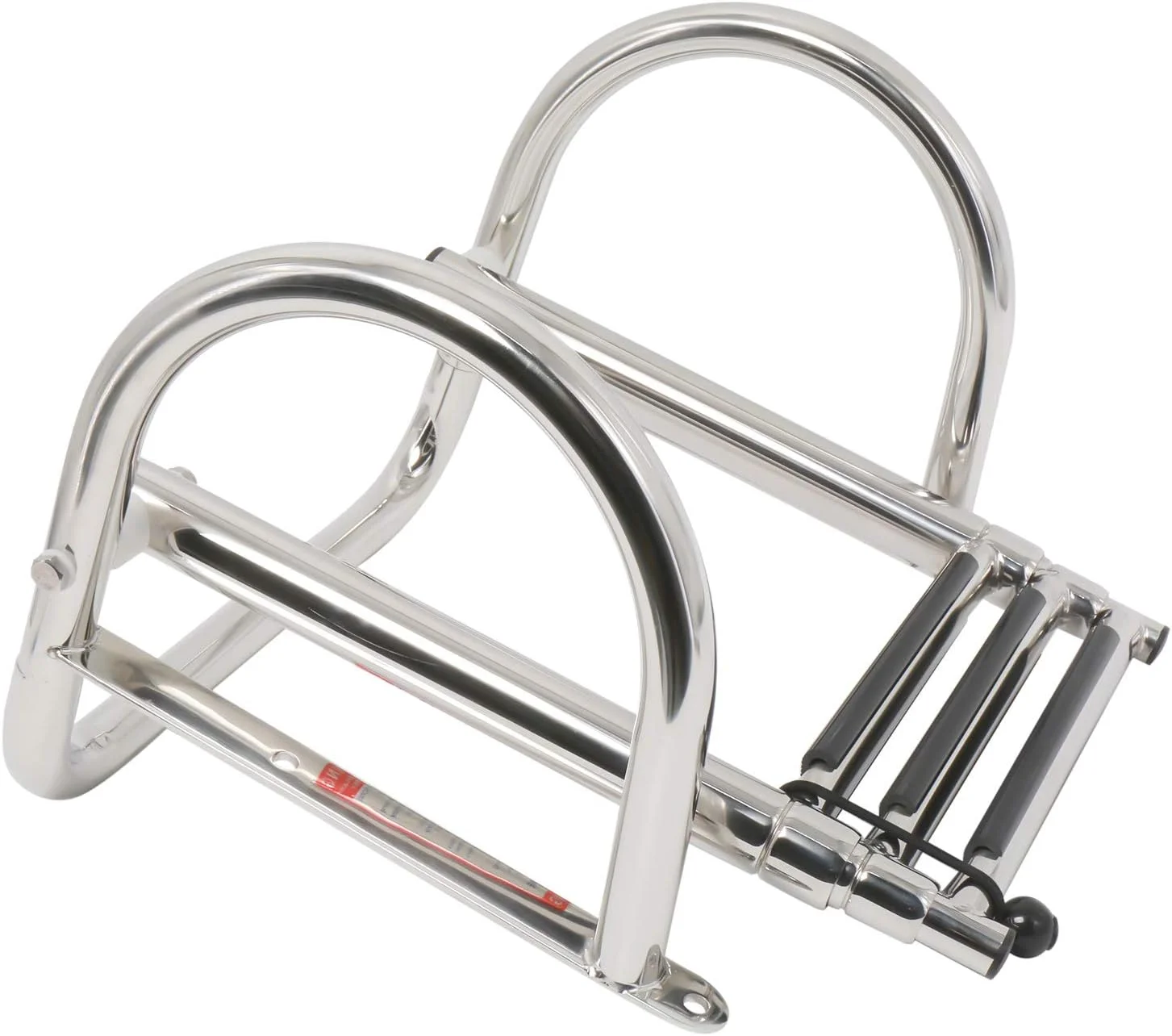 نردبان قایق استیل ضد زنگ Amarine Made، نردبان تلسکوپی 3 پله داخلی، نردبان تاشو اسکله برای قایق تفریحی دریایی استخر شنا نردبان قایق استیل ضد زنگ Amarine Made، نردبان تلسکوپی 3 پله داخلی، نردبان تاشو اسکله برای قایق تفریحی دریایی استخر شنا