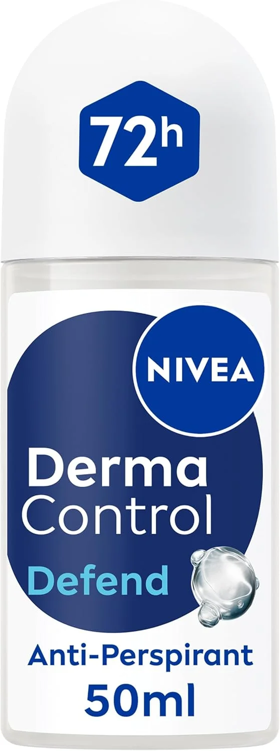 رول ضد تعریق نیوآ مدل Derma Control Defend Extra Comfort، 50 میلی لیتر، حاوی هیالورون خالص و پرو ویتامین B5، محافظت 72 ساعته رول ضد تعریق نیوآ مدل Derma Control Defend Extra Comfort، 50 میلی لیتر، حاوی هیالورون خالص و پرو ویتامین B5، محافظت 72 ساعته
