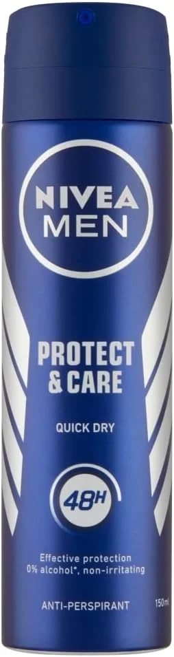 اسپری ضد تعریق مردانه نیوآ مدل Protect & Care حجم 150 میلی لیتر (بسته 3 عددی) اسپری ضد تعریق مردانه نیوآ مدل Protect & Care حجم 150 میلی لیتر (بسته 3 عددی)