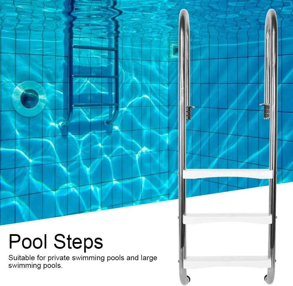 نردبان استخر Guoenir، نردبان 3 پله ای، تجهیزات شنا برای استخرهای روکار