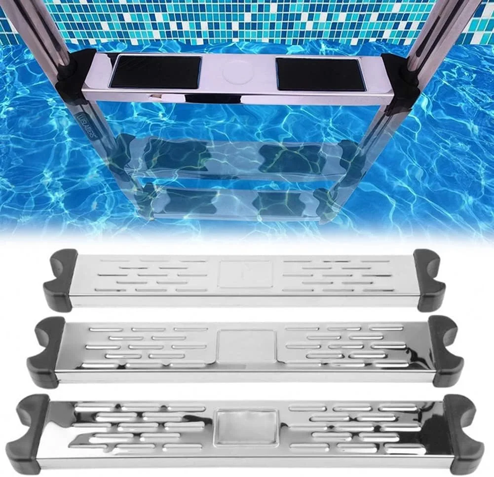 پله های نردبان استخر شنا DHXYZM، پله نردبان استخر شنا جایگزین پدال عرشه پله نردبان فولاد ضد زنگ برای استخر شنا SPA، پله های نردبان