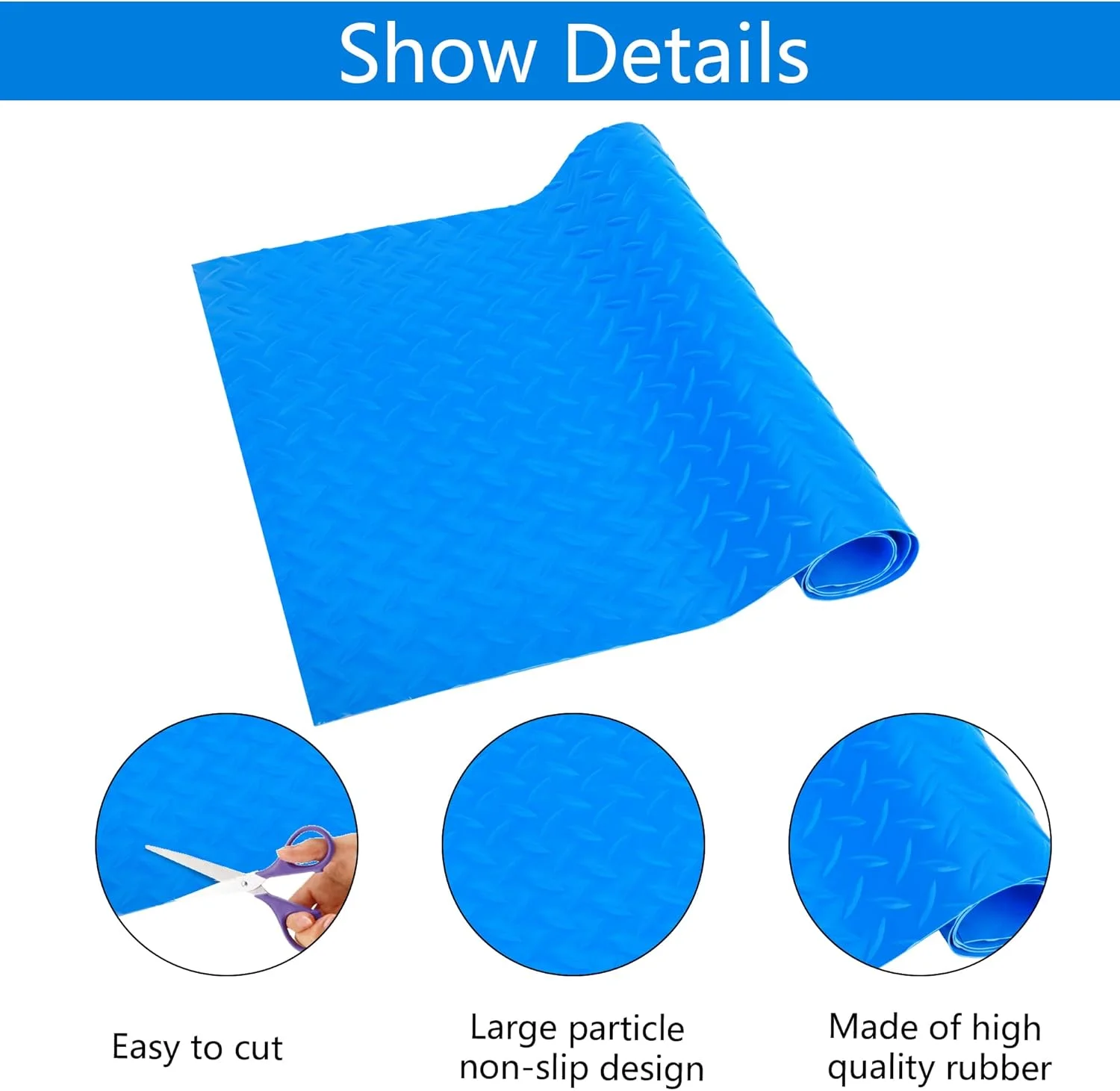 پد نردبان استخر DECOHS، 40 در 90 سانتی متر - پد بزرگ زیر پله استخر با بافت ضد لغزش - پد محافظ نردبان برای لاینر و پله های استخر پد نردبان استخر DECOHS، 40 در 90 سانتی متر - پد بزرگ زیر پله استخر با بافت ضد لغزش - پد محافظ نردبان برای لاینر و پله های استخر