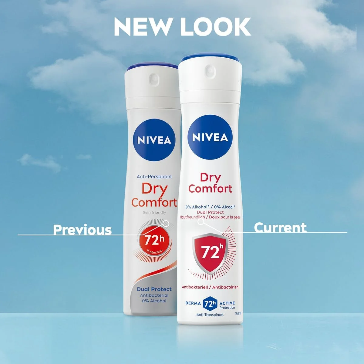 اسپری ضد تعریق زنانه نیوآ Dry Comfort، محافظت 72 ساعته در برابر عرق و بو، خشک شدن سریع، 3 عدد 150 میلی لیتر اسپری ضد تعریق زنانه نیوآ Dry Comfort، محافظت 72 ساعته در برابر عرق و بو، خشک شدن سریع، 3 عدد 150 میلی لیتر