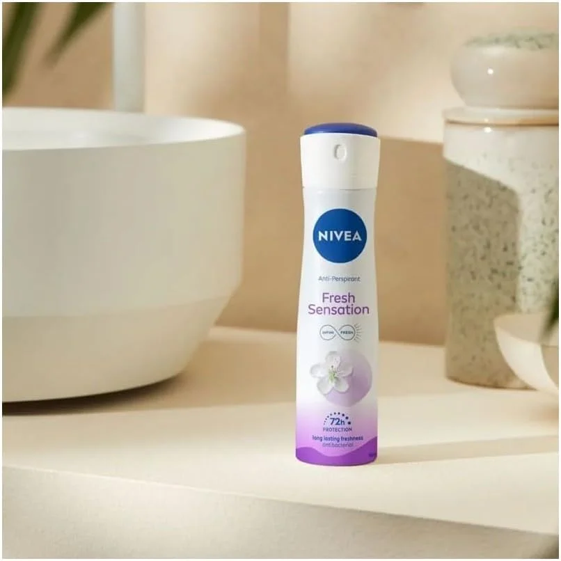 اسپری ضد تعریق زنانه نیوآ Fresh Sensation، محافظت 72 ساعته، 150 میلی لیتر