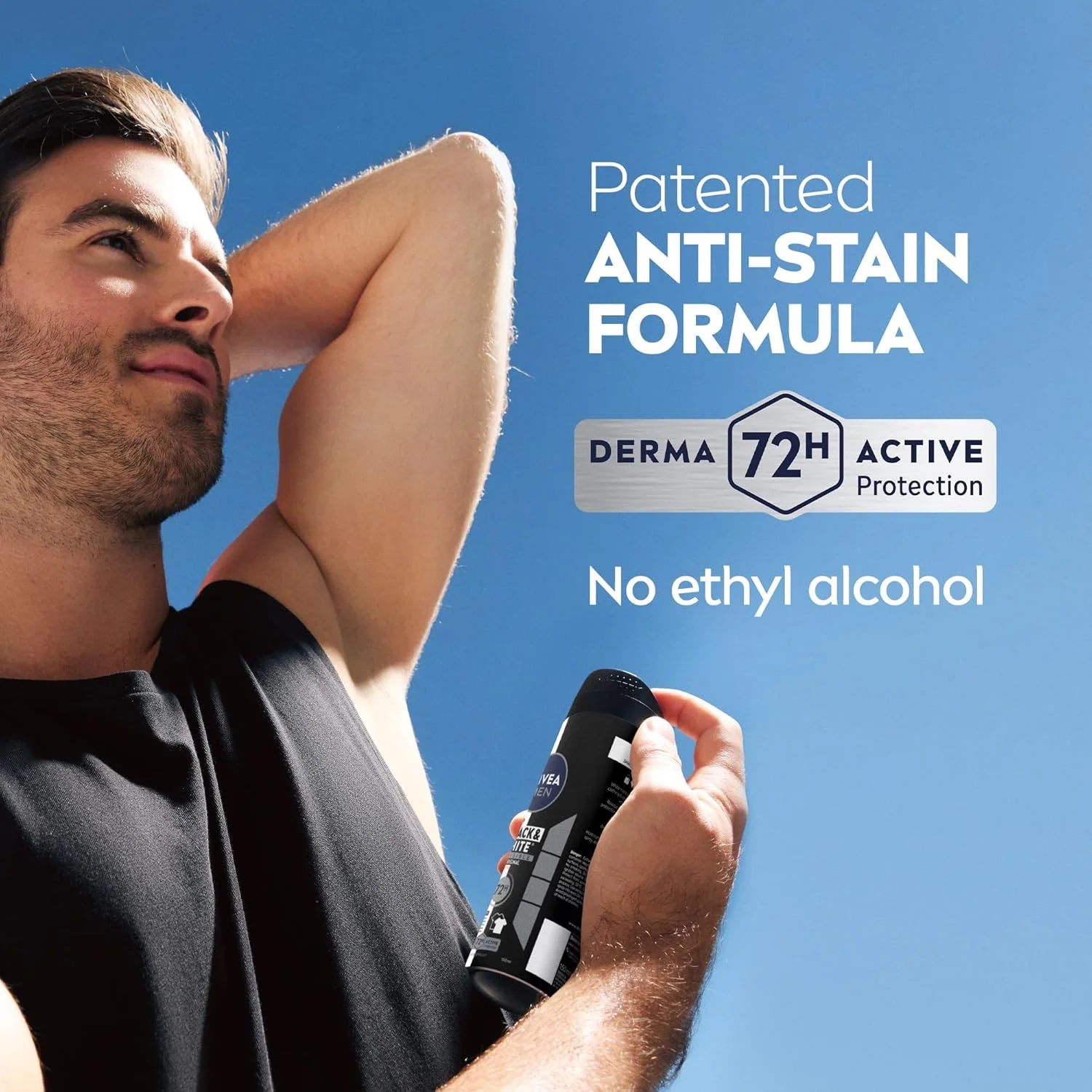 اسپری ضد تعریق مردانه نیوآ، محافظت نامرئی مشکی و سفید اورجینال، 3 عدد 150 میلی لیتر (بسته 2 عددی) اسپری ضد تعریق مردانه نیوآ، محافظت نامرئی مشکی و سفید اورجینال، 3 عدد 150 میلی لیتر (بسته 2 عددی)