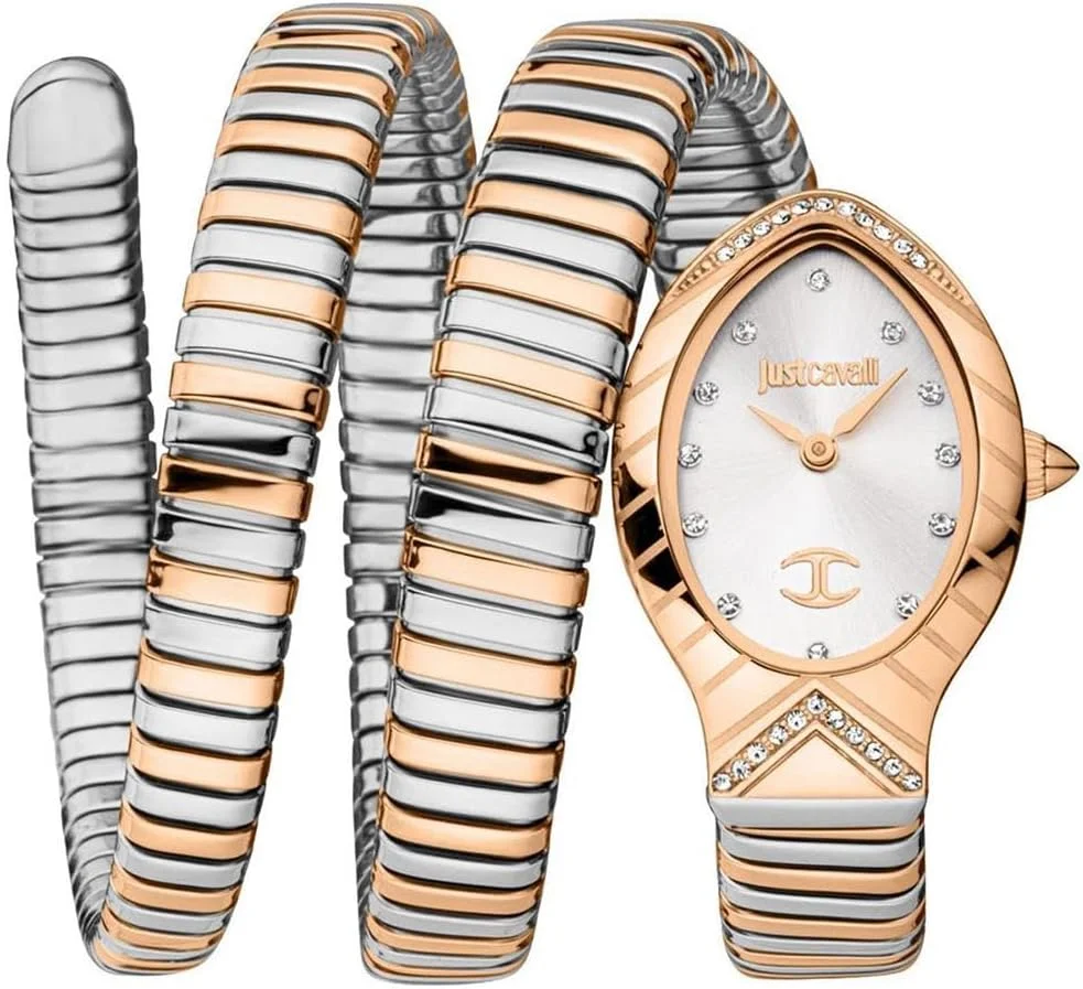 ساعت مچی زنانه جاست کاوالی مدل SIGNATURE SNAKE با موتور کوارتز