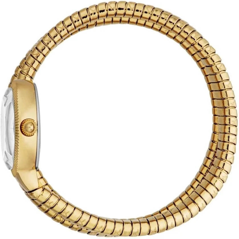 ساعت مچی زنانه جاست کاوالی، قاب طلایی رنگ، صفحه نقره ای، بند فلزی طلایی رنگ، دو عقربه، 3ATM ساعت مچی زنانه جاست کاوالی، قاب طلایی رنگ، صفحه نقره ای، بند فلزی طلایی رنگ، دو عقربه، 3ATM