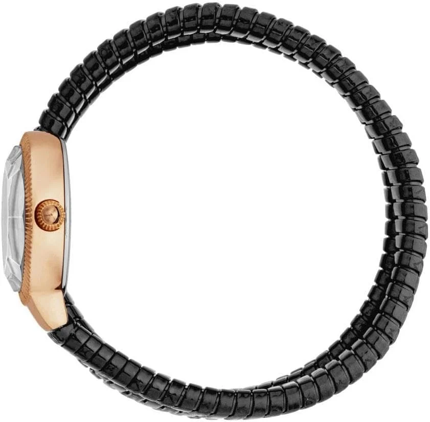 ساعت مچی زنانه جاست کاوالی، قاب رزگلد، صفحه مشکی، بند فلزی دورنگ مشکی و رزگلد، دو عقربه، 3 ATM ساعت مچی زنانه جاست کاوالی، قاب رزگلد، صفحه مشکی، بند فلزی دورنگ مشکی و رزگلد، دو عقربه، 3 ATM