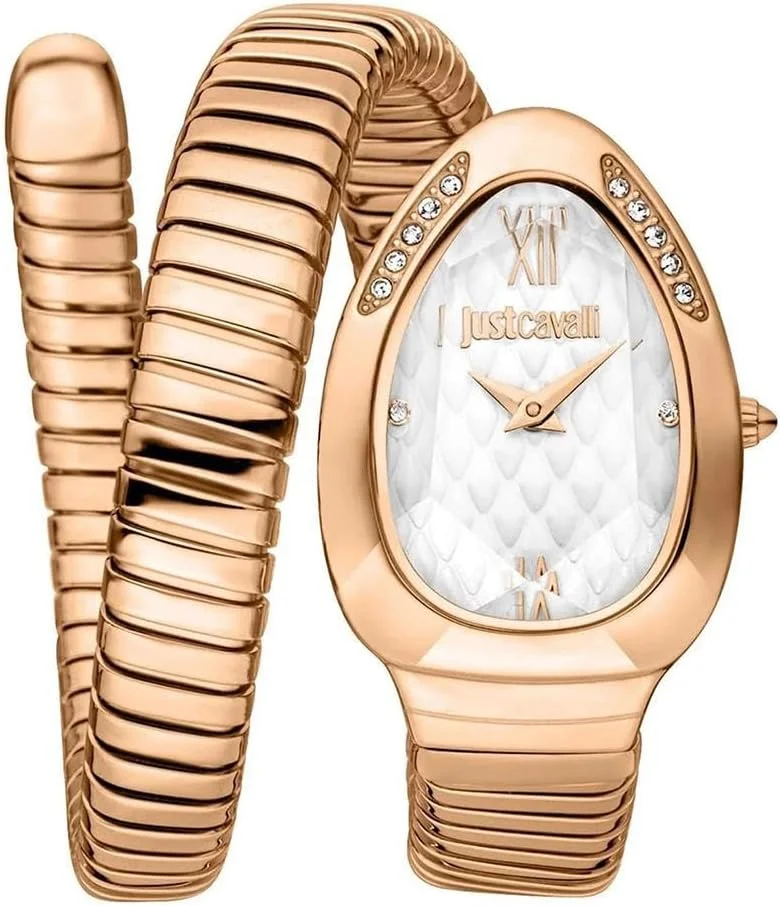 ساعت مچی زنانه جاست کاوالی مدل SIGNATURE SNAKE با موتور کوارتز