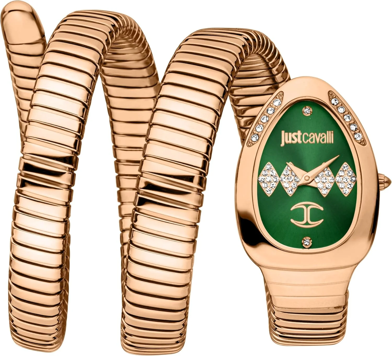 ساعت مچی زنانه جاست کاوالی مدل SIGNATURE SNAKE با موتور کوارتز