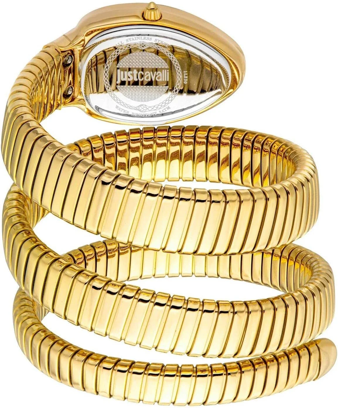 JUST CAVALLI WOMEN'S SIGNATURE SNAKE QUARTZ WATCH