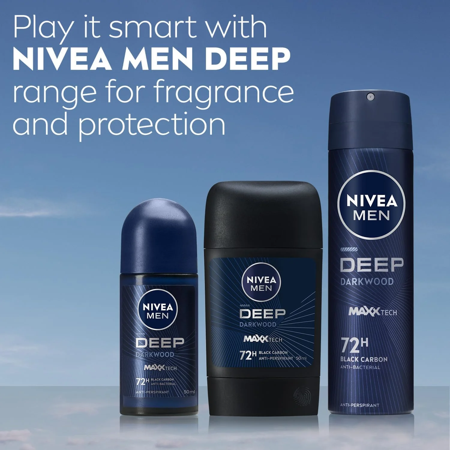 اسپری ضد تعریق مردانه نیوآ مدل DEEP Black Carbon Antibacterial با رایحه چوب تیره، 2 عدد 200 میلی لیتر اسپری ضد تعریق مردانه نیوآ مدل DEEP Black Carbon Antibacterial با رایحه چوب تیره، 2 عدد 200 میلی لیتر