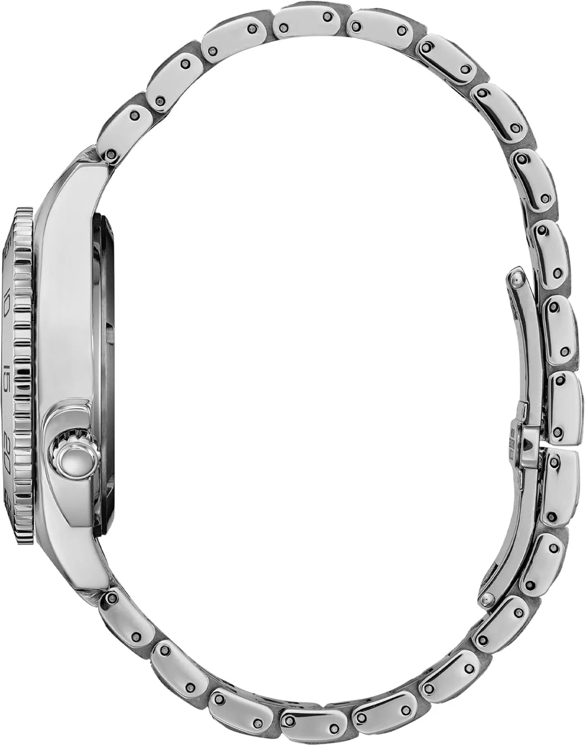 ساعت مچی زنانه سیتیزن اکو-درایو اسپرت لاکچری کارسون، دارای 11 الماس، سه عقربه، نمایشگر تاریخ