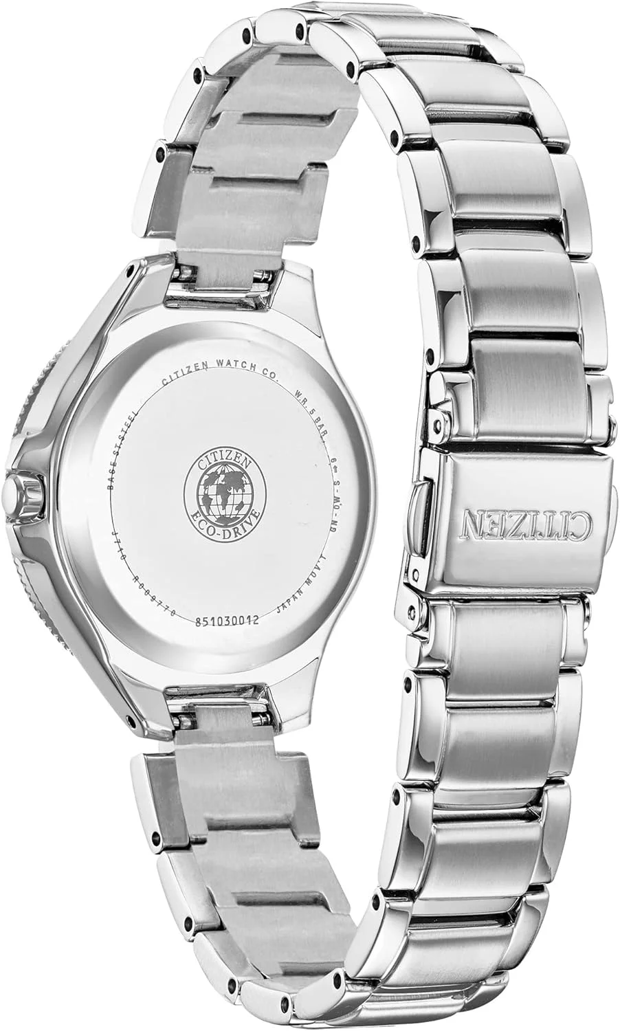 ساعت مچی زنانه سیتیزن مدل Silhouette Crystal Eco-Drive، سه عقربه و نمایشگر تاریخ، استیل ضد زنگ ساعت مچی زنانه سیتیزن مدل Silhouette Crystal Eco-Drive، سه عقربه و نمایشگر تاریخ، استیل ضد زنگ