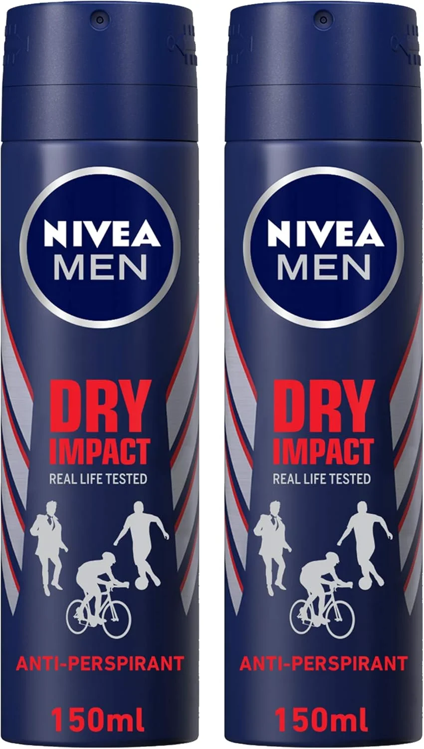 اسپری ضد تعریق مردانه نیوآ، مدل Dry Impact، 2 عدد 150 میلی لیتر اسپری ضد تعریق مردانه نیوآ، مدل Dry Impact، 2 عدد 150 میلی لیتر