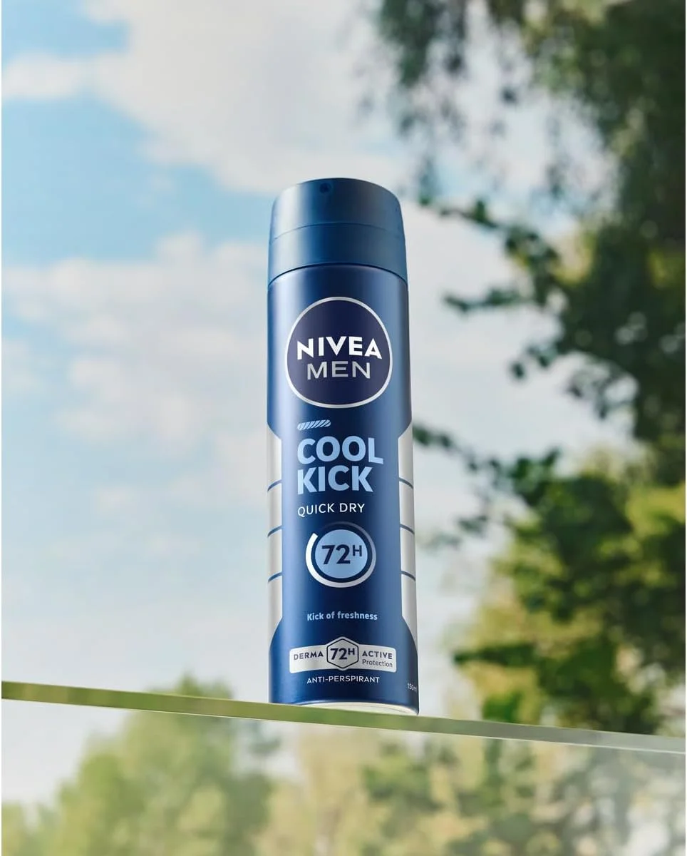 اسپری ضد تعریق مردانه نیوآ من، Cool Kick Quick Dry، 2x150ml - بسته بندی ممکن است متفاوت باشد اسپری ضد تعریق مردانه نیوآ من، Cool Kick Quick Dry، 2x150ml - بسته بندی ممکن است متفاوت باشد