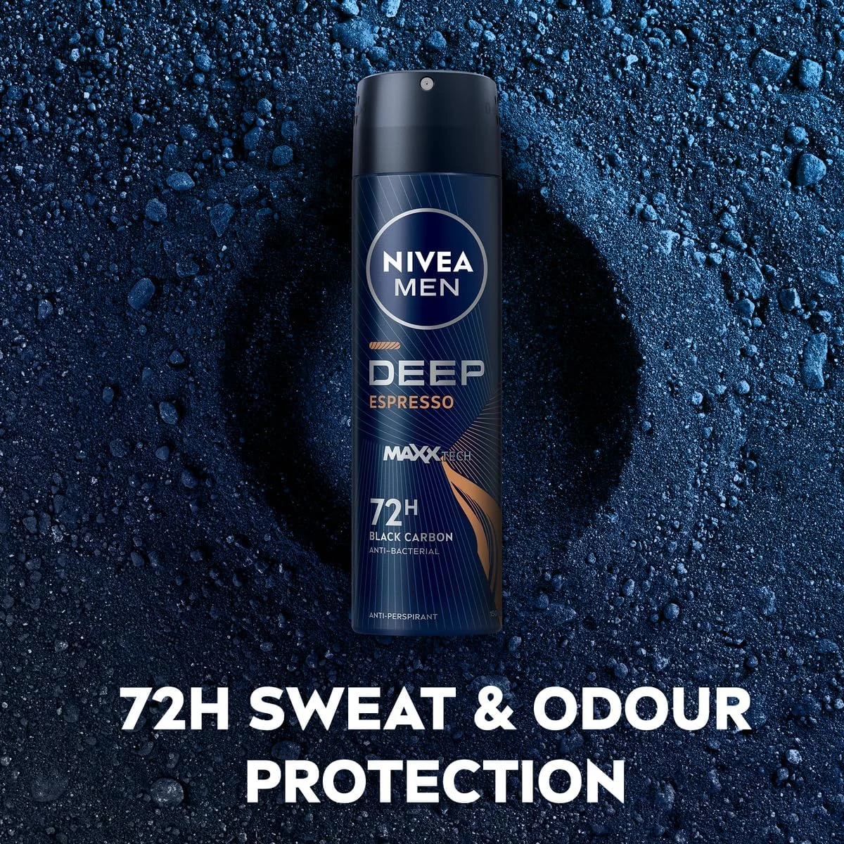 اسپری ضد تعریق مردانه نیوآ مدل DEEP Black Carbon Espresso، 3 عدد 150 میلی لیتر اسپری ضد تعریق مردانه نیوآ مدل DEEP Black Carbon Espresso، 3 عدد 150 میلی لیتر