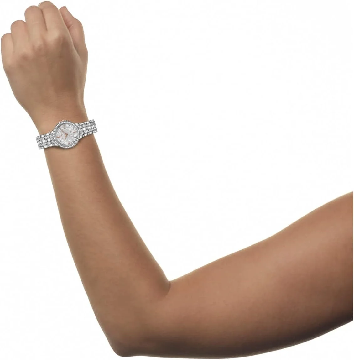 ساعت مچی زنانه سیتیزن مدل Silhouette Crystal Eco-Drive، سه عقربه و نمایشگر تاریخ، استیل ضد زنگ ساعت مچی زنانه سیتیزن مدل Silhouette Crystal Eco-Drive، سه عقربه و نمایشگر تاریخ، استیل ضد زنگ