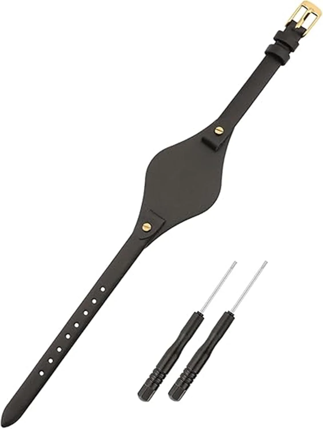 بند ساعت سازگار با فسیل، بند مچی جایگزین چرمی نرم 8 میلی متری زنانه مناسب برای بند ساعت های سری Fossil ES3077 ES3148 ES3262 و ES4119 ES4176