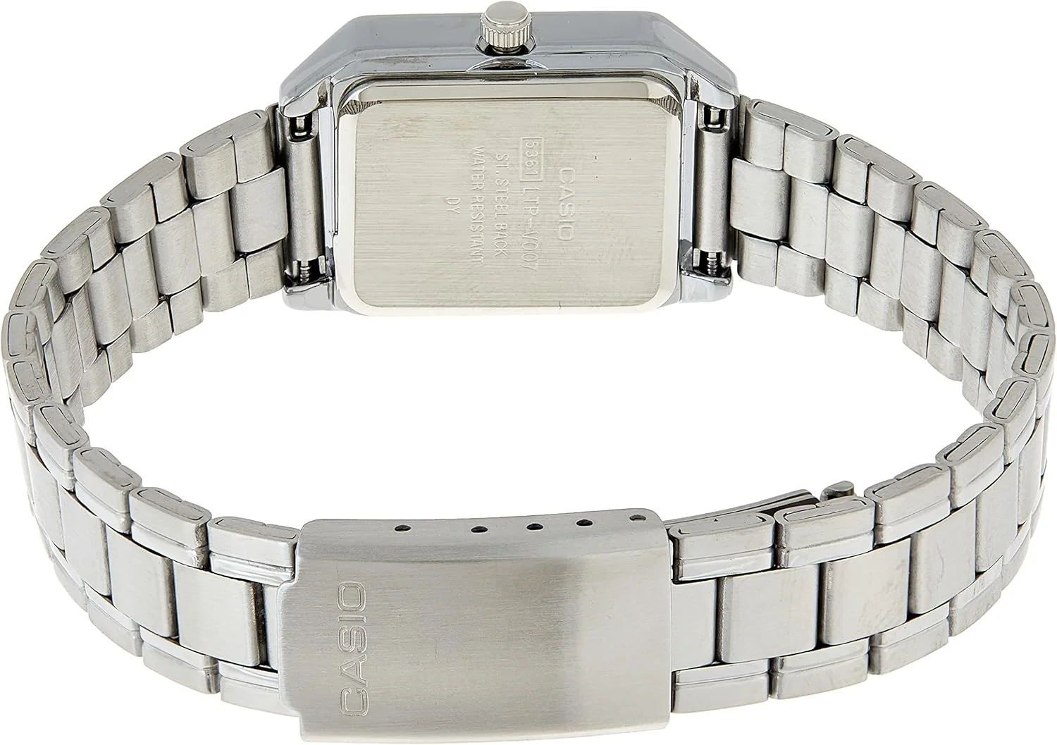 ساعت مچی زنانه کاسیو مدل LTP-V007D-7EUDF صفحه نقره ای، بند نقره ای