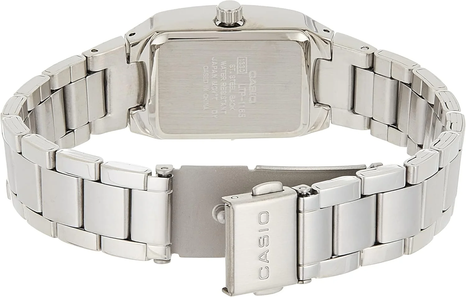 ساعت مچی زنانه عقربه ای کاسیو با بند استیل ضد زنگ