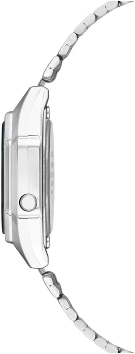 ساعت مچی زنانه کاسیو - LA680WA-1DF صفحه مشکی، بند نقره ای