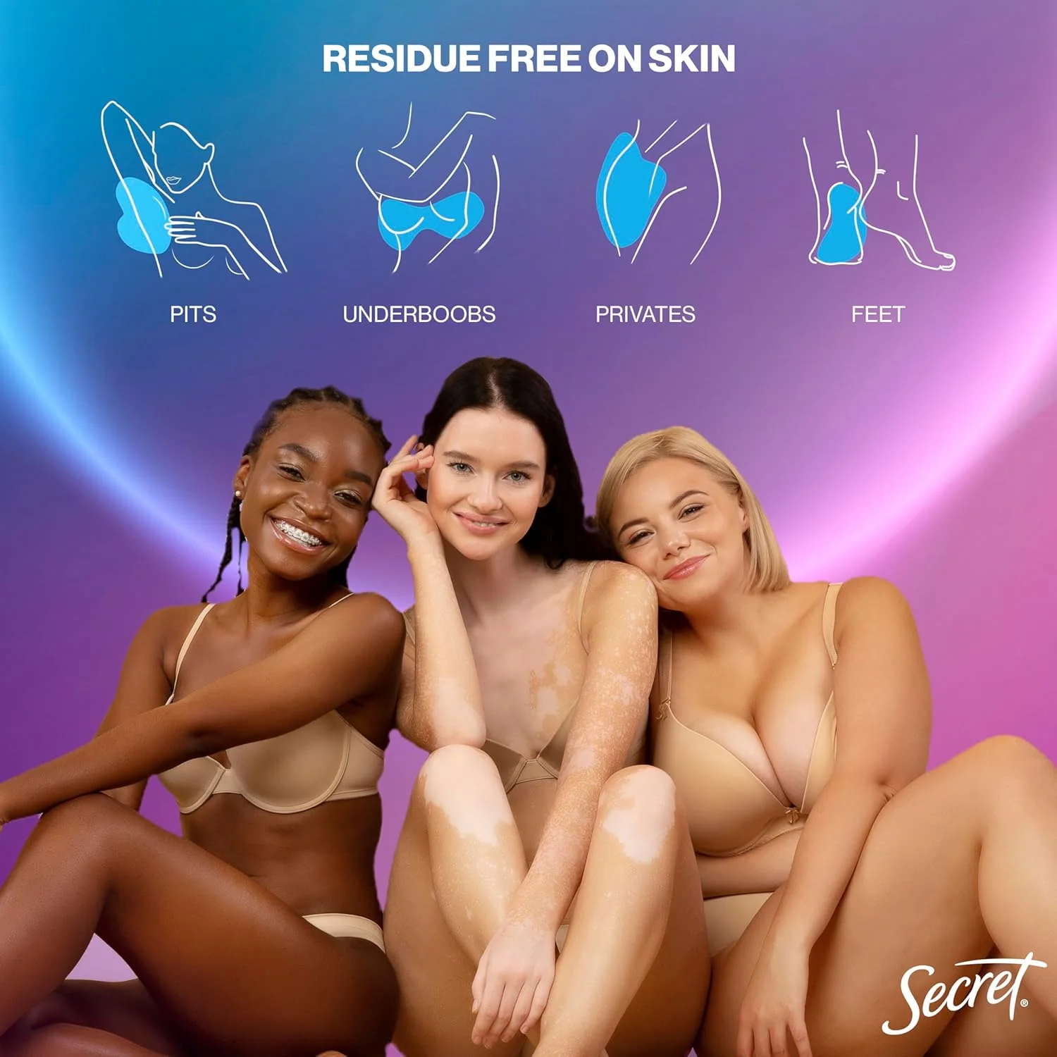 Secret Whole Body Deodorant Stick for Women, Unscented, Aluminum Free Deoderant Stick, 72 HR Odor Protection, 2.4 oz Secret Whole Body Deodorant Stick for Women, Unscented, Aluminum Free Deoderant Stick, 72 HR Odor Protection, 2.4 oz