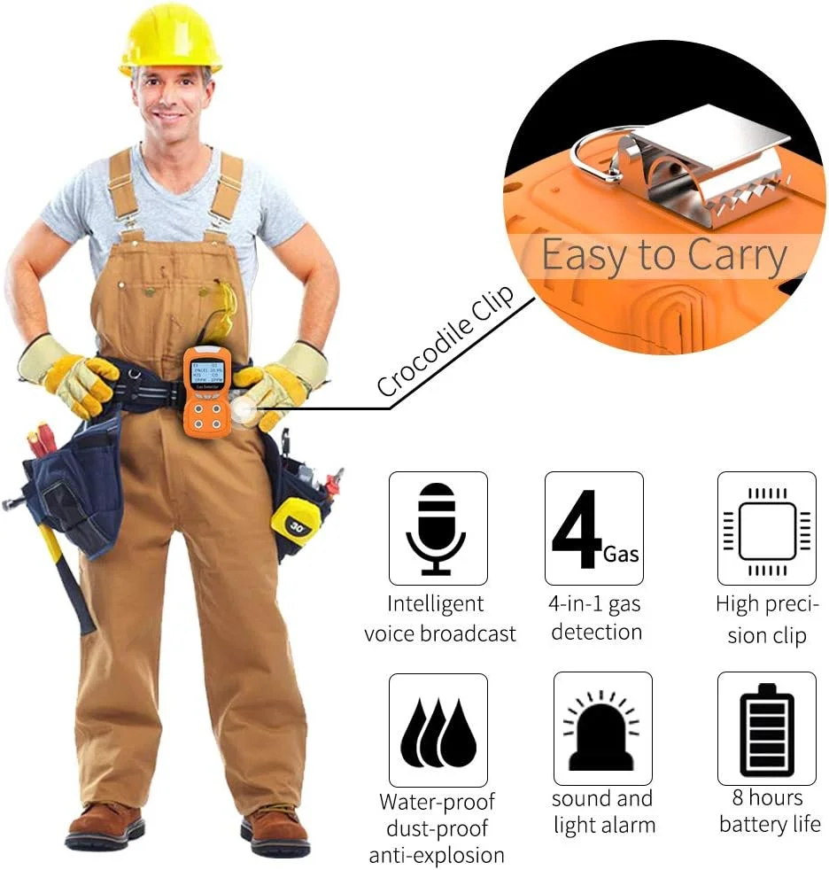 دستگاه تشخیص گاز قابل حمل XLA Alert، دستگاه تست و آنالیزور مانیتور 4 گازی Gas Clip، تستر کیفیت هوا با صفحه نمایش LCD قابل شارژ، صدا، نور و شوک، آشکارساز 2 ساله… دستگاه تشخیص گاز قابل حمل XLA Alert، دستگاه تست و آنالیزور مانیتور 4 گازی Gas Clip، تستر کیفیت هوا با صفحه نمایش LCD قابل شارژ، صدا، نور و شوک، آشکارساز 2 ساله…