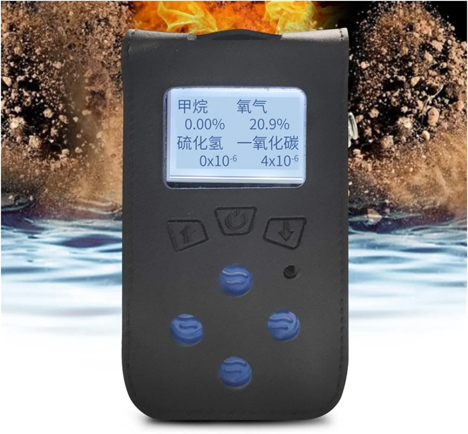 دستگاه تشخیص گاز چهار در یک TTGLRT برای معادن، آلارم قابل حمل متان و اکسیژن CD4 تستر چند پارامتری آلارم با صدای بلند و صفحه نمایش دیجیتال LCD (CD3) دستگاه تشخیص گاز چهار در یک TTGLRT برای معادن، آلارم قابل حمل متان و اکسیژن CD4 تستر چند پارامتری آلارم با صدای بلند و صفحه نمایش دیجیتال LCD (CD3)