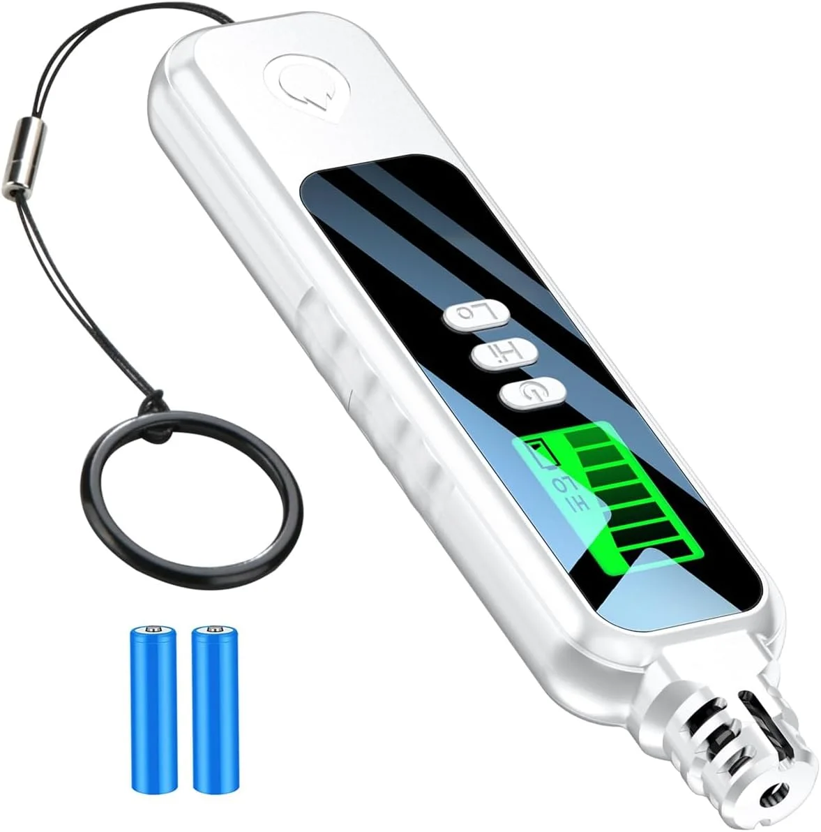 دستگاه تشخیص نشت گاز قابل حمل TERRIFI، آلارم صوتی برای گاز طبیعی، متان، هگزان و پروپان، ردیاب با حالت کم/زیاد، صفحه نمایش LCD، تغذیه با 2 عدد باتری AAA برای استفاده در خانه و فضای باز، سفید دستگاه تشخیص نشت گاز قابل حمل TERRIFI، آلارم صوتی برای گاز طبیعی، متان، هگزان و پروپان، ردیاب با حالت کم/زیاد، صفحه نمایش LCD، تغذیه با 2 عدد باتری AAA برای استفاده در خانه و فضای باز، سفید