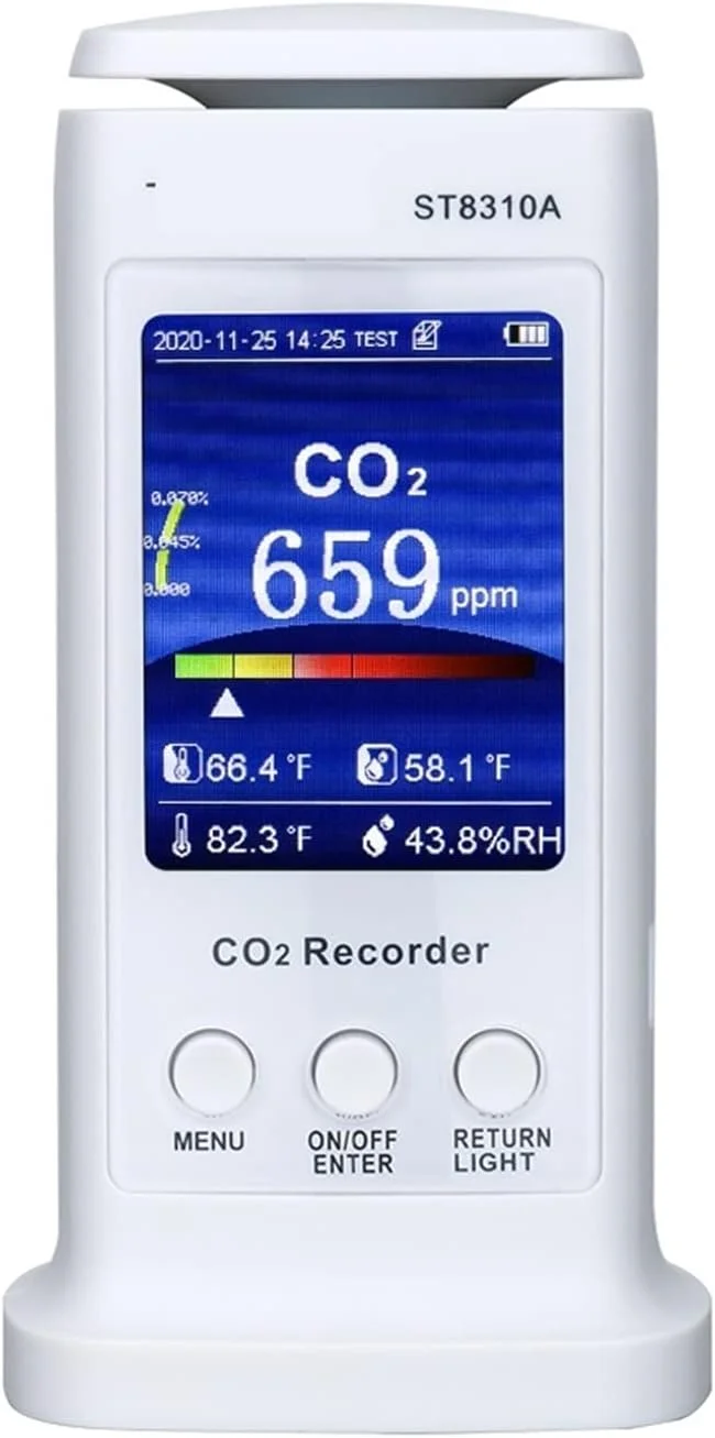 دستگاه ردیابی دی اکسید کربن دیجیتال SilteD، سنسور نشت چند گاز، صفحه نمایش کیفیت هوا، ردیابی لحظه ای، آنالیزور گاز CO2 با دقت و حساسیت بالا و صفحه نمایش LCD و WIFI دستگاه ردیابی دی اکسید کربن دیجیتال SilteD، سنسور نشت چند گاز، صفحه نمایش کیفیت هوا، ردیابی لحظه ای، آنالیزور گاز CO2 با دقت و حساسیت بالا و صفحه نمایش LCD و WIFI