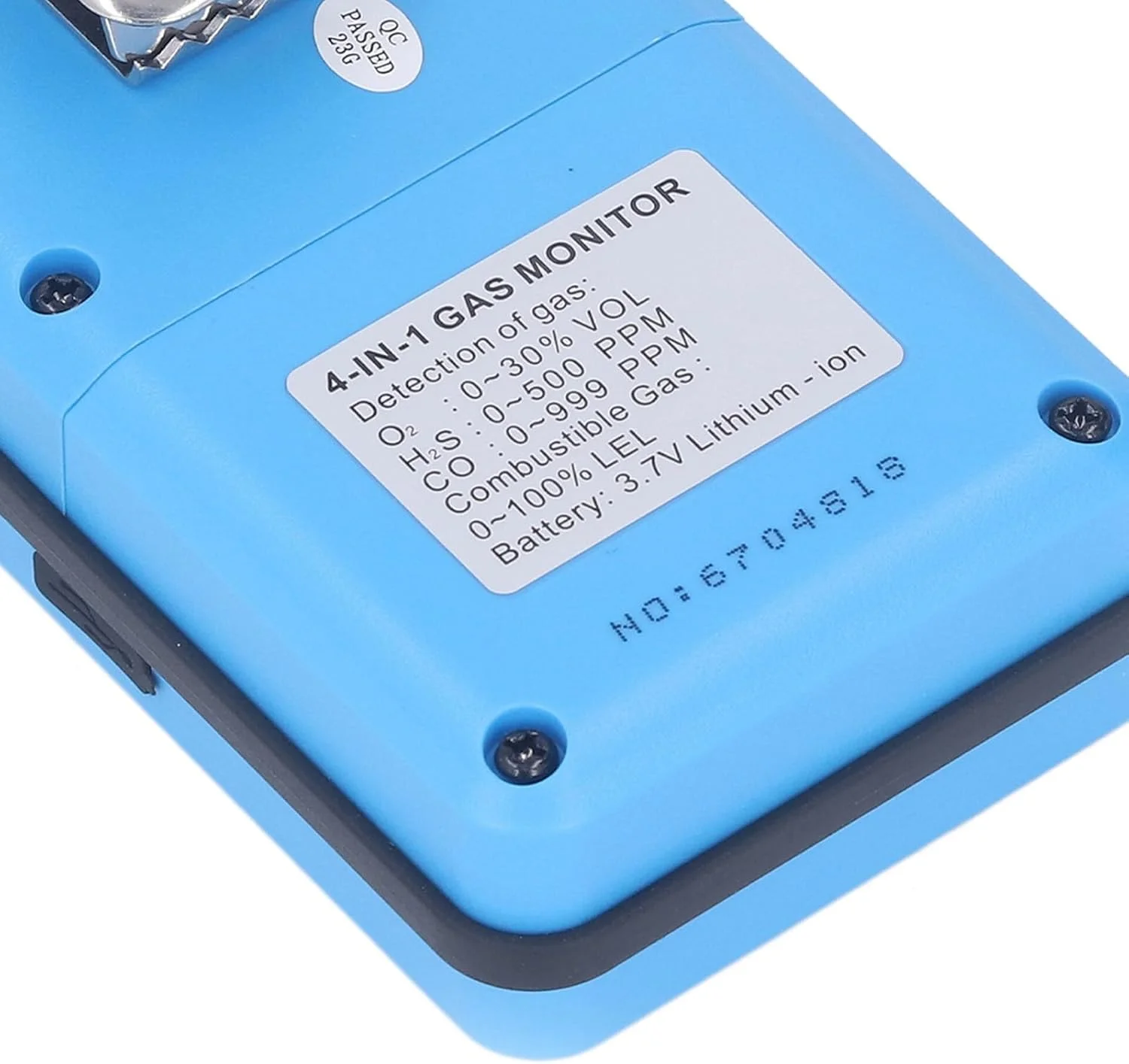 دستگاه تشخیص گاز سوراندی، مانیتور 4 گاز H2S O2 CO LEL، نشانگر چندگانه، دستگاه تشخیص گاز قابل حمل 4 در 1، آلارم گاز یاب قابل شارژ با LCD برای مواد شیمیایی، آزمایشگاه دستگاه تشخیص گاز سوراندی، مانیتور 4 گاز H2S O2 CO LEL، نشانگر چندگانه، دستگاه تشخیص گاز قابل حمل 4 در 1، آلارم گاز یاب قابل شارژ با LCD برای مواد شیمیایی، آزمایشگاه