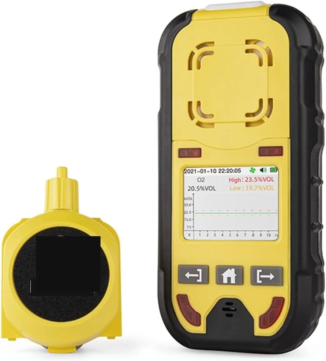 دستگاه سنجش کیفیت هوا RWETIYT، پمپ چندگانه تشخیص گاز، متر گاز O2 H2S CO LEL 4 در 1، آشکارساز نشت مونوکسید کربن سولفید هیدروژن اکسیژن (بدون پمپ) دستگاه سنجش کیفیت هوا RWETIYT، پمپ چندگانه تشخیص گاز، متر گاز O2 H2S CO LEL 4 در 1، آشکارساز نشت مونوکسید کربن سولفید هیدروژن اکسیژن (بدون پمپ)