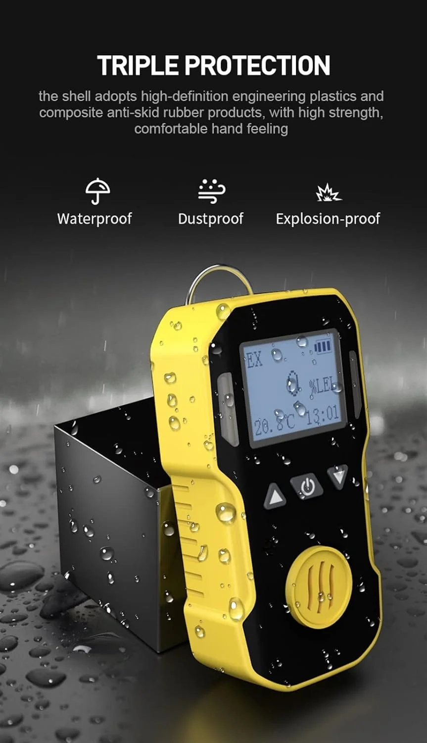 سنسور نشت یاب چند گاز SilteD، ردیاب گاز CO صنعتی قابل حمل، مونوکسید کربن، ضد آب، ضد گرد و غبار، ضد انفجار، شارژ USB 0-1000ppm، دقت و حساسیت بالا سنسور نشت یاب چند گاز SilteD، ردیاب گاز CO صنعتی قابل حمل، مونوکسید کربن، ضد آب، ضد گرد و غبار، ضد انفجار، شارژ USB 0-1000ppm، دقت و حساسیت بالا