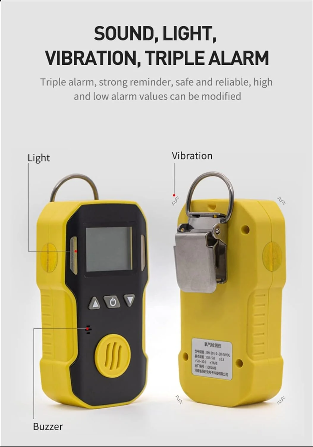 سنسور نشت یاب چند گاز SilteD، ردیاب گاز CO صنعتی قابل حمل، مونوکسید کربن، ضد آب، ضد گرد و غبار، ضد انفجار، شارژ USB 0-1000ppm، دقت و حساسیت بالا سنسور نشت یاب چند گاز SilteD، ردیاب گاز CO صنعتی قابل حمل، مونوکسید کربن، ضد آب، ضد گرد و غبار، ضد انفجار، شارژ USB 0-1000ppm، دقت و حساسیت بالا