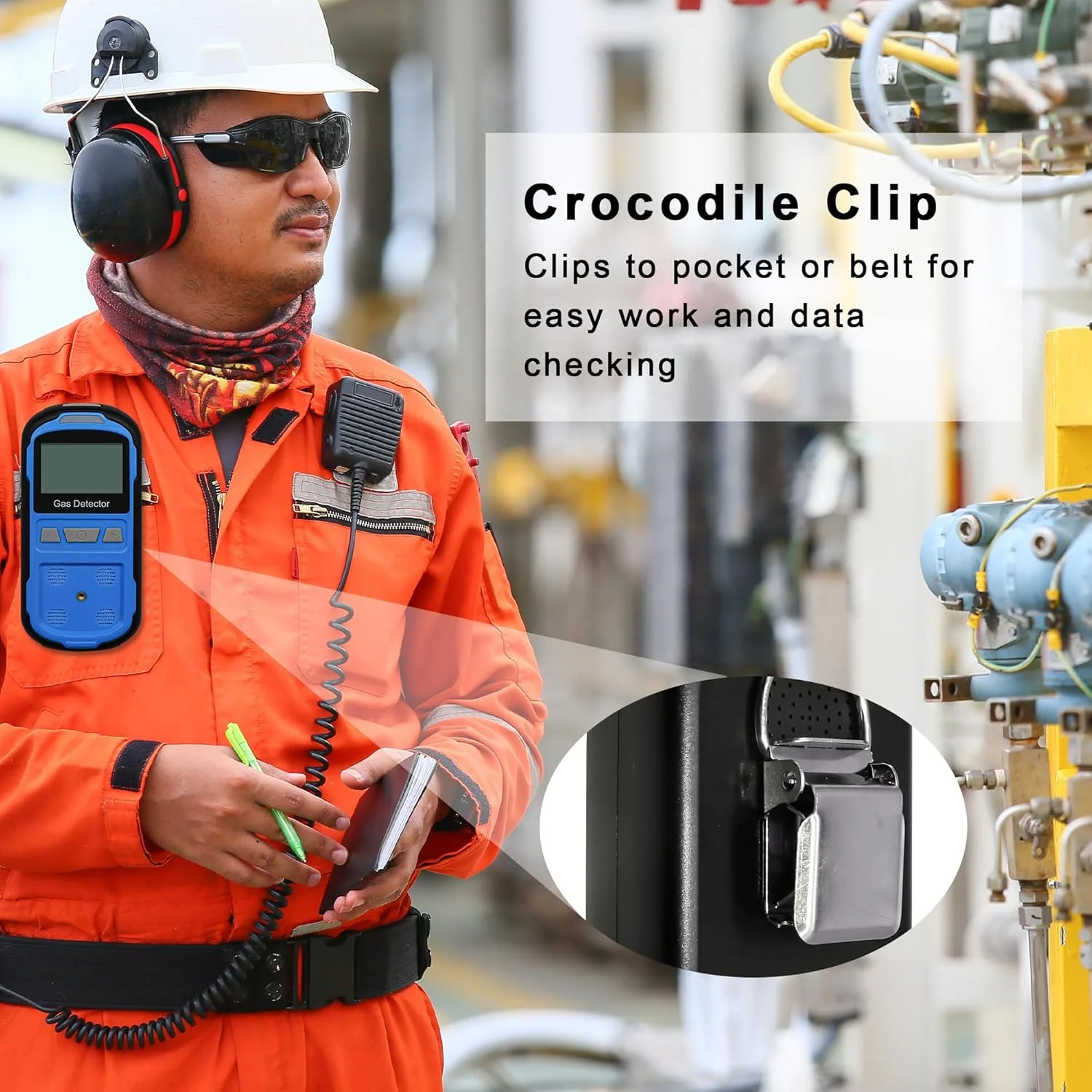 دستگاه تشخیص نشت گاز Scondaor برای H2S CO O2 و LEL، دستگاه تشخیص گاز چندگانه قابل حمل با آلارم های صوتی، تصویری و لرزشی، مانیتور گاز 4 در 1 دستی با صفحه نمایش LCD دیجیتال (آبی) دستگاه تشخیص نشت گاز Scondaor برای H2S CO O2 و LEL، دستگاه تشخیص گاز چندگانه قابل حمل با آلارم های صوتی، تصویری و لرزشی، مانیتور گاز 4 در 1 دستی با صفحه نمایش LCD دیجیتال (آبی)