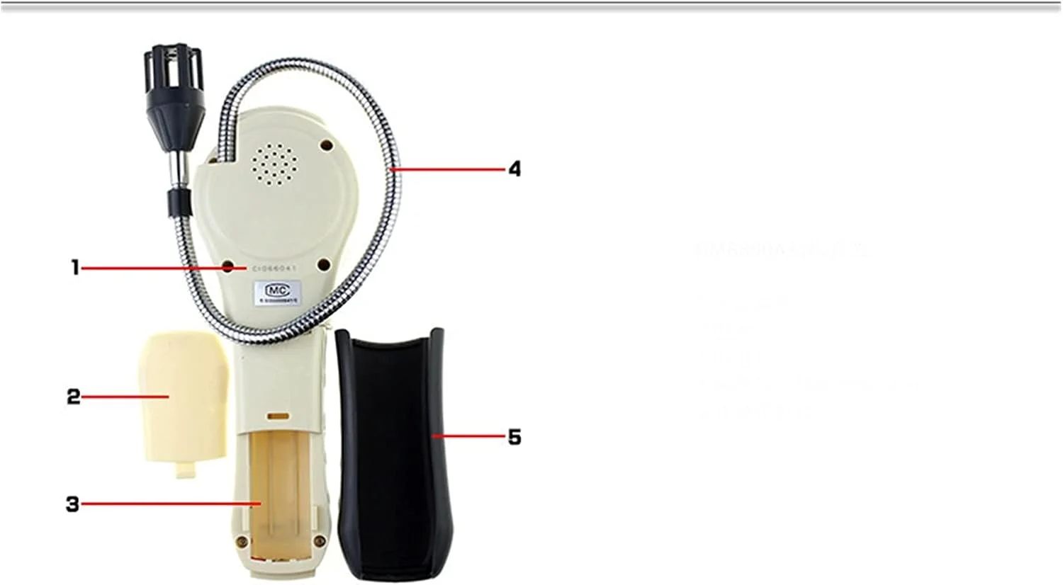 دستگاه تشخیص گاز EWRTUY مدل GM8800A، آشکارساز نشت گازهای قابل اشتعال، گاز طبیعی، گاز زغال سنگ، متان، گاز مایع دستگاه تشخیص گاز EWRTUY مدل GM8800A، آشکارساز نشت گازهای قابل اشتعال، گاز طبیعی، گاز زغال سنگ، متان، گاز مایع