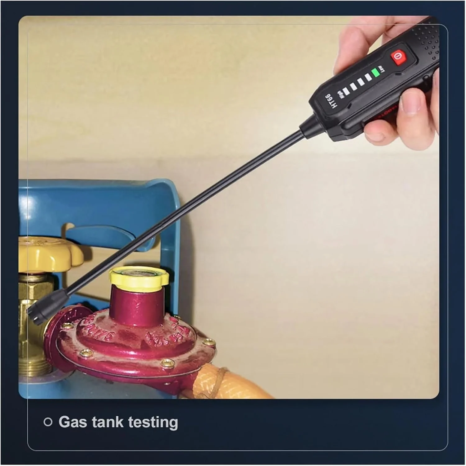 آشکارساز نشت گاز HT66، ردیاب گازهای قابل اشتعال، متان و گاز طبیعی، 50-1000PPM با آلارم صوتی آشکارساز نشت گاز HT66، ردیاب گازهای قابل اشتعال، متان و گاز طبیعی، 50-1000PPM با آلارم صوتی