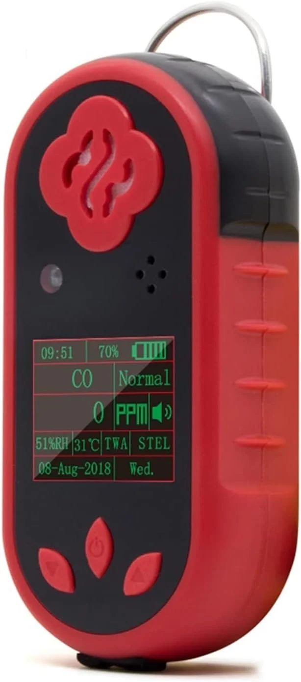 سنسور نشت یاب گاز چندگانه QCARSO، ردیاب گاز سولفید هیدروژن H2S قابل حمل، چهار روش هشدار، ضد انفجار، دقت و حساسیت بالا