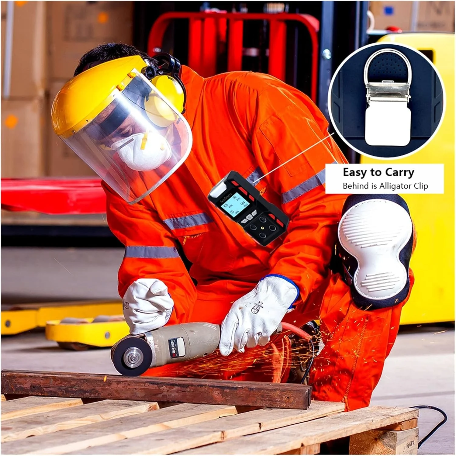 سنسور نشت یاب چند گاز هانزالا، صفحه نمایش چند گازی، USB قابل شارژ، 4 در 1 CH4 CO H2S O2، جلوگیری از مسمومیت، آشکارسازهای تست کننده، زنگ هشدار حرفه ای با دقت و حساسیت بالا (یک آشکارساز گاز) سنسور نشت یاب چند گاز هانزالا، صفحه نمایش چند گازی، USB قابل شارژ، 4 در 1 CH4 CO H2S O2، جلوگیری از مسمومیت، آشکارسازهای تست کننده، زنگ هشدار حرفه ای با دقت و حساسیت بالا (یک آشکارساز گاز)