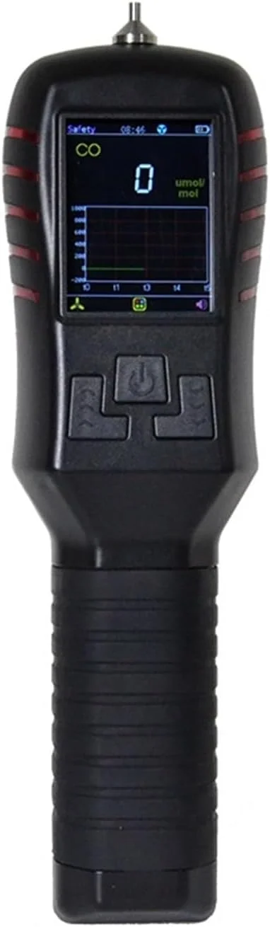 دستگاه تشخیص نشت گاز قابل حمل 3% FS مانیتور چند گازی قابل شارژ با صفحه نمایش LCD رنگی