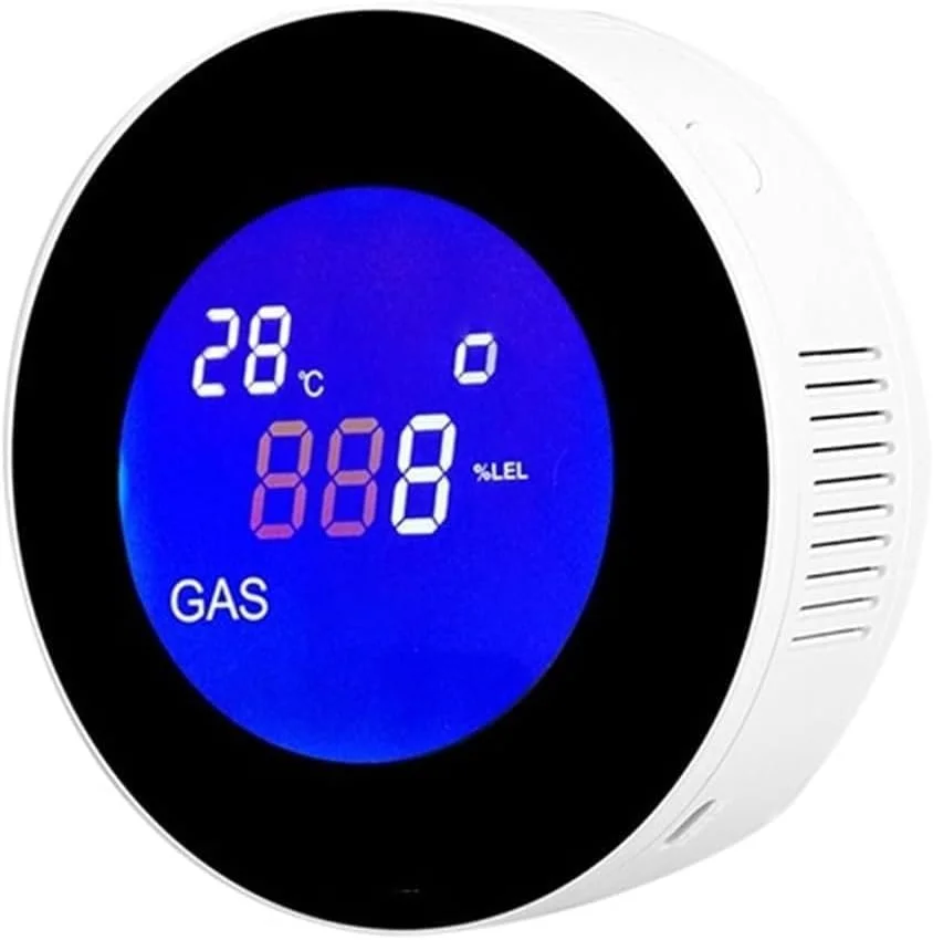 آشکارساز گاز طبیعی WIFI با شیر برقی برای کنترل هوشمند خودکار، سنسور هشدار نشت متان CH4 (آشکارساز گاز) آشکارساز گاز طبیعی WIFI با شیر برقی برای کنترل هوشمند خودکار، سنسور هشدار نشت متان CH4 (آشکارساز گاز)