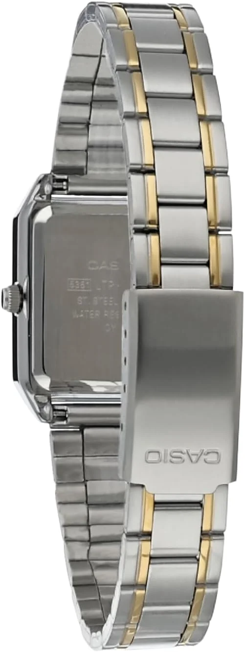 ساعت مچی زنانه کاسیو مدل LTP-V007SG-9EUDF با صفحه بژ و بند استیل ساعت مچی زنانه کاسیو مدل LTP-V007SG-9EUDF با صفحه بژ و بند استیل