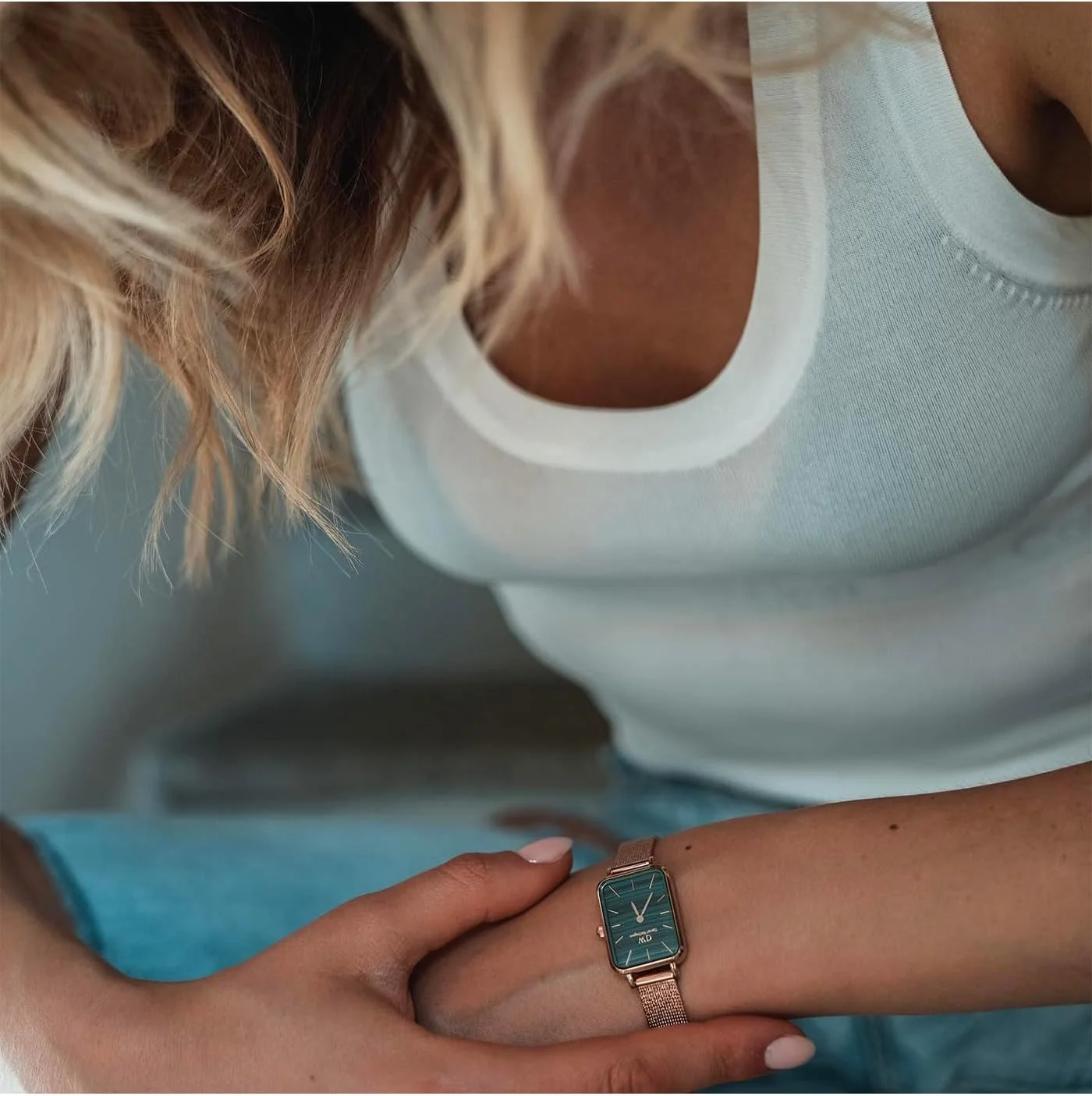 ساعت دنیل ولینگتون Quadro استیل ضد زنگ رزگلد (316L) ساعت دنیل ولینگتون Quadro استیل ضد زنگ رزگلد (316L)