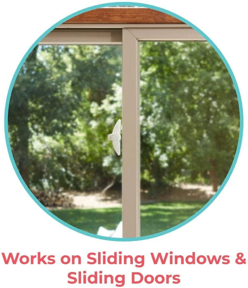 قفل درب و پنجره کشویی SYOSI برای ایمن سازی پنجره ها و درهای کشویی شما بدون نیاز به ابزار، مناسب برای شیشه یا چوب، قفل ایمنی کودک، نصب آسان برای کابینت ها و کشوها، بسته 2 عددی، سفید قفل درب و پنجره کشویی SYOSI برای ایمن سازی پنجره ها و درهای کشویی شما بدون نیاز به ابزار، مناسب برای شیشه یا چوب، قفل ایمنی کودک، نصب آسان برای کابینت ها و کشوها، بسته 2 عددی، سفید