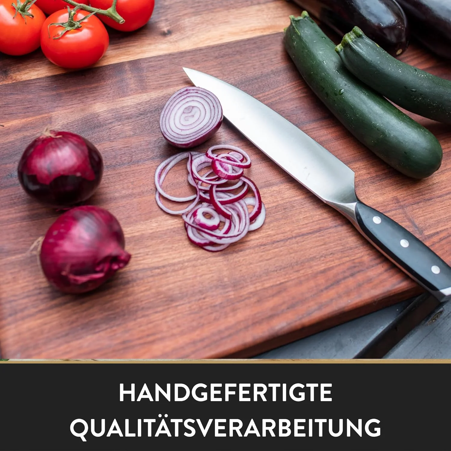 تخته برش چوب بلوک Boos مدل Chop-N-Serve - تخته برش چند منظوره - تخته برش گردو - ایمن برای آماده سازی غذا - 30.5x20.3x2.5 سانتی متر